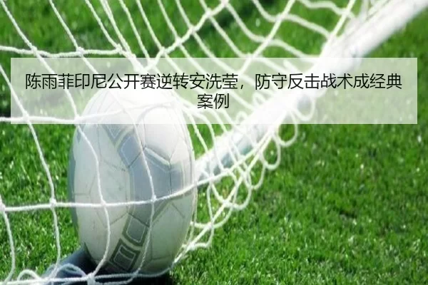 陈雨菲印尼公开赛逆转安洗莹，防守反击战术成经典案例